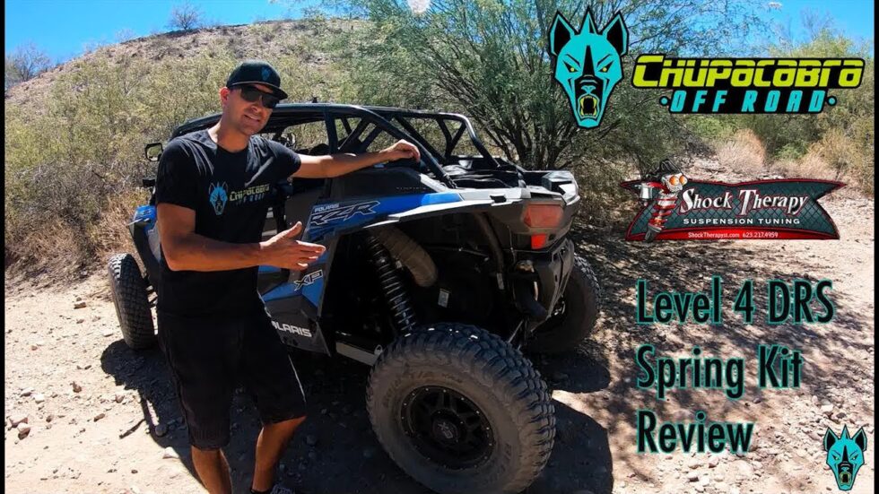 RZR TURBO SHOCK THERAPY DRS SPRING KIT REVIEW Chupacabra Offroad