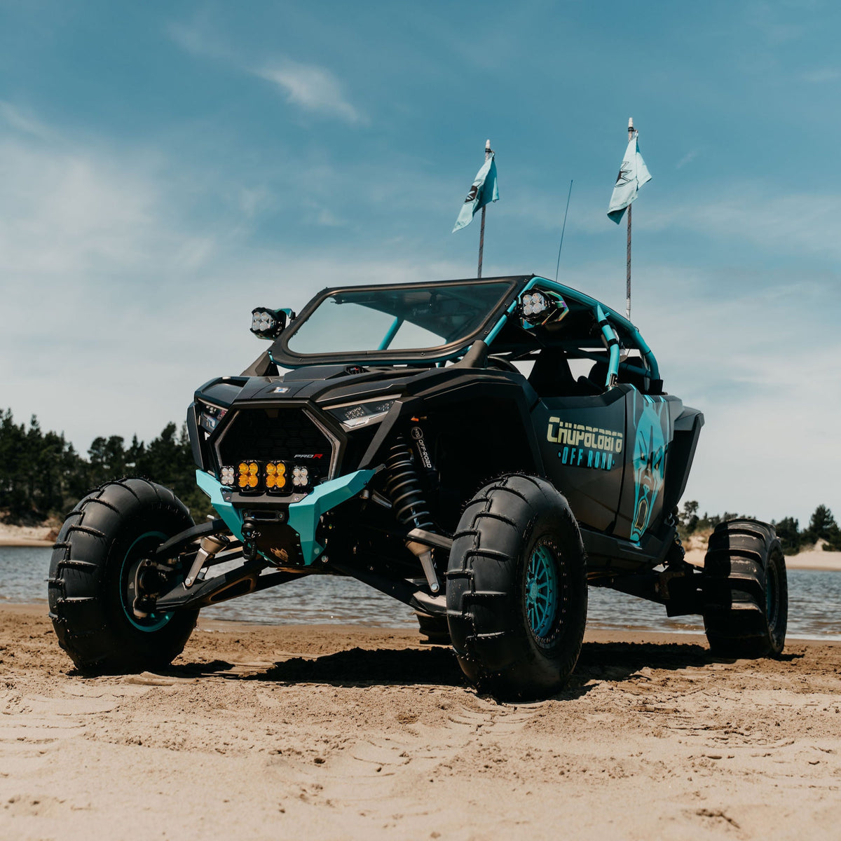 2025+ RZR Pro R Plate Winch Bumper – Chupacabra Offroad