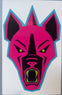 Pink Chup Head Sticker