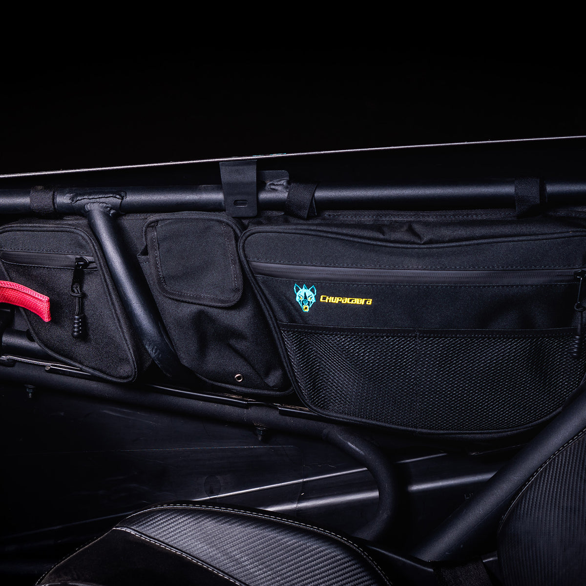 Can Am X3 Door Bags Passenger and Driver Side Storage Bag Chupacabra