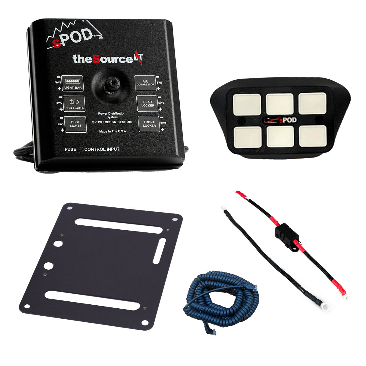 S-POD Can-Am, Maverick R, Mini6 Steering Wheel Mount Kit