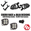 Cuero Race Mirror / Baja Designs XL80 Light Combo
