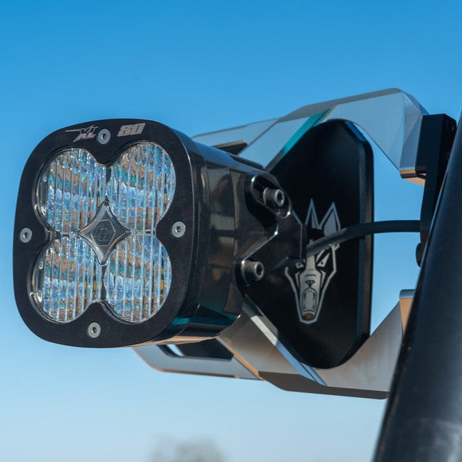 Cuero Race Mirror / Baja Designs XL80 Light Combo – Chupacabra Offroad