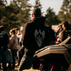 Premium Neon Lazer Pullover Hoody Black