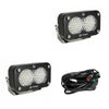 Baja Designs S2 Pro Black LED Auxiliary Light Pod Pair