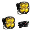 Baja Designs Squadron Pro Black LED Auxiliary Light Pod Pair