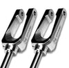 MTS UPGRADED FRONT SHAFTS AND SHOCK FORKS FOR PRO R/TURBO R ULTIMATE- SET OF 2