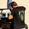 Premium Neon Lazer Unisex Black T-Shirt