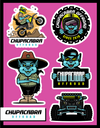 Chupacabra Offroad Sticker Sheet